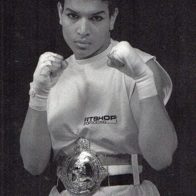Champion boxer Lucia Rijker