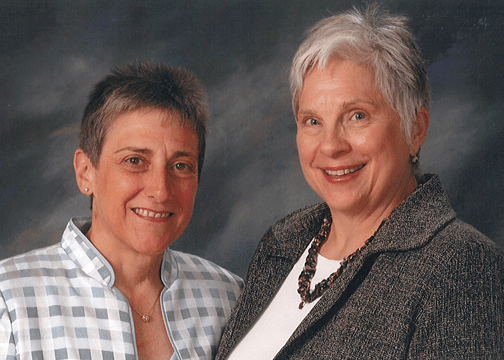 Joanne Pedersen (57) and Ann Meitzen (60) of Connecticut Joanne Pedersen (57) and Ann Meitzen (60) of Connecticut