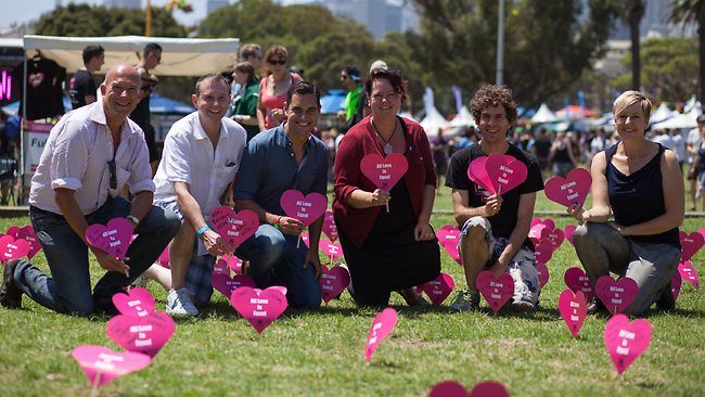 Trevor Khan, Bruce Notley-Smith, Cate Faehmann, Penny Sharpe and Alex Greenwich