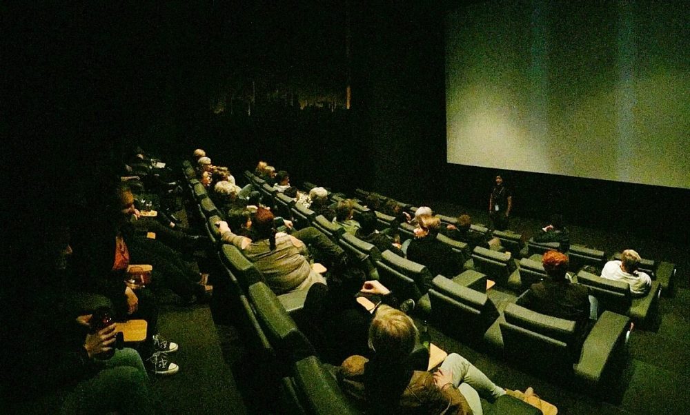 Audience at dyke drama film festival