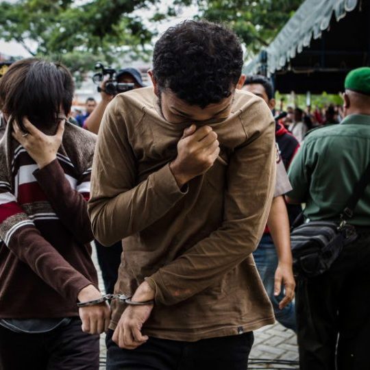 Indonesian Gay Couple Sentenced To Public Caning In Aceh