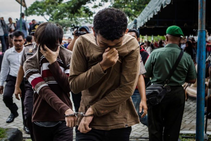 Indonesian Gay Couple Sentenced To Public Caning In Aceh