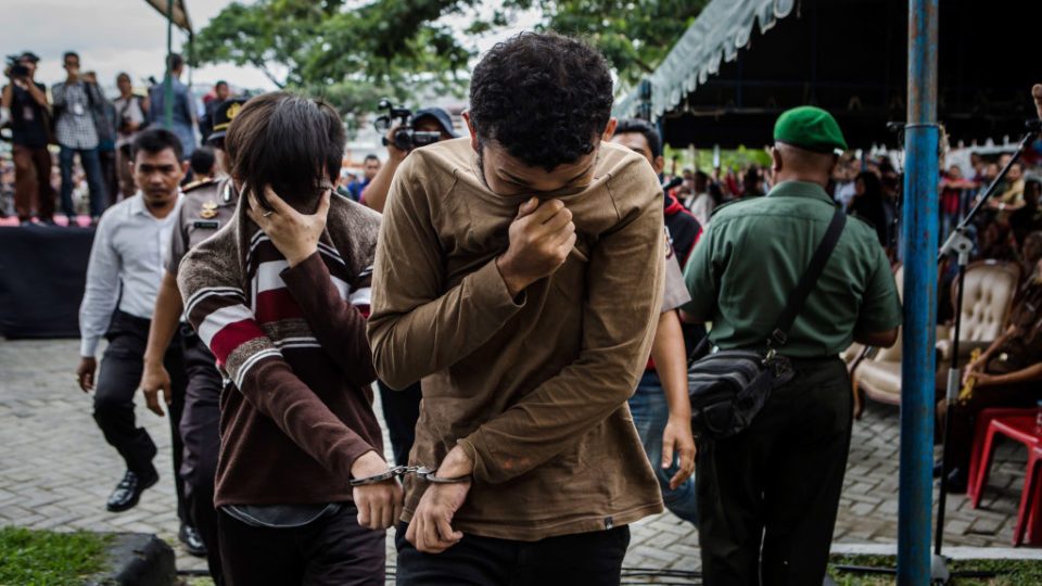 Indonesian Gay Couple Sentenced To Public Caning In Aceh