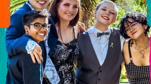 A group of Australian teenagers that call themselves Rainbow Kid