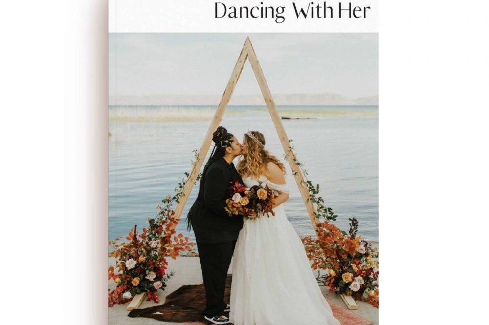 magazine cover of dancing with her