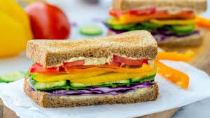 rainbow sandwich