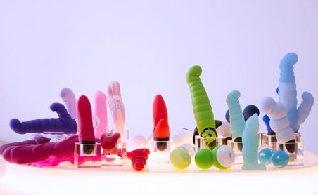 collection of sex toys