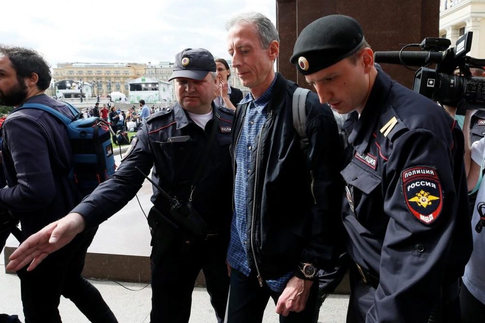 Peter Tatchell arrest