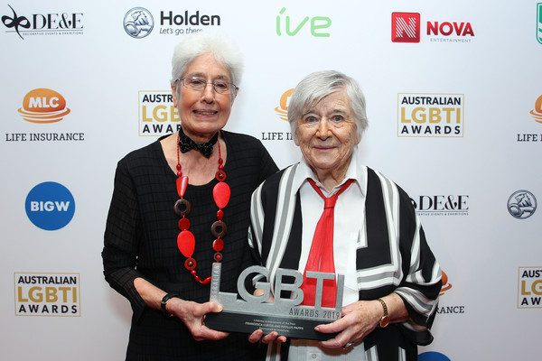 Lifetime Achievement Awards Winners Francesca Curtis and Phyllis Papps