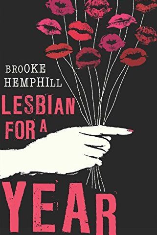 Book Cover of 'Lesbian for a year' by Brooke Hemphill