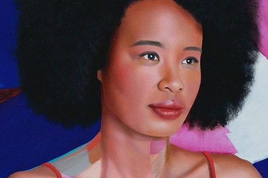 Queer Archibald Finalist Paints Openly Queer Media Personality Faustina Agolley