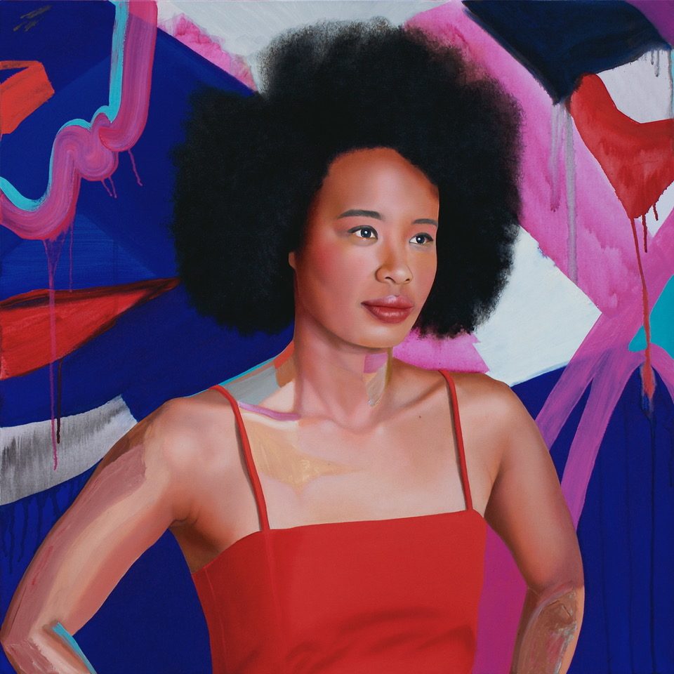 Queer Archibald Finalist Paints Openly Queer Media Personality Faustina Agolley
