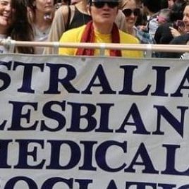 The Australian Lesbian Medical Association float