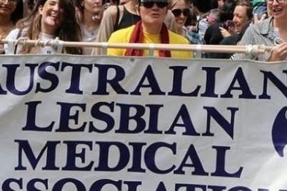 The Australian Lesbian Medical Association float