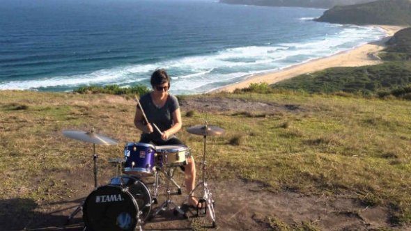 Australian Lesbian Drummer Libby Jones