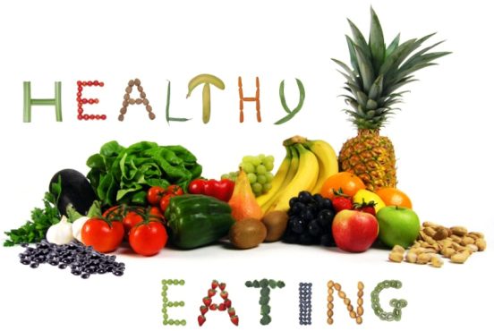 healthy eating banner 
