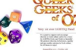 Poster of Queer Geeks of Oz