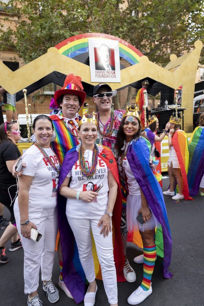 Harvey Milk x DMK Mardi Gras Float Harvey Milk x DMK Mardi Gras Float