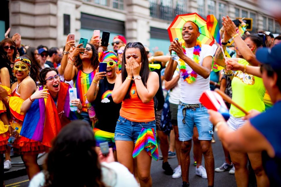 Overall Winner and Love Your Partner Winner_ Jamie Thistlethwaite - Proposal at London Pride 2019