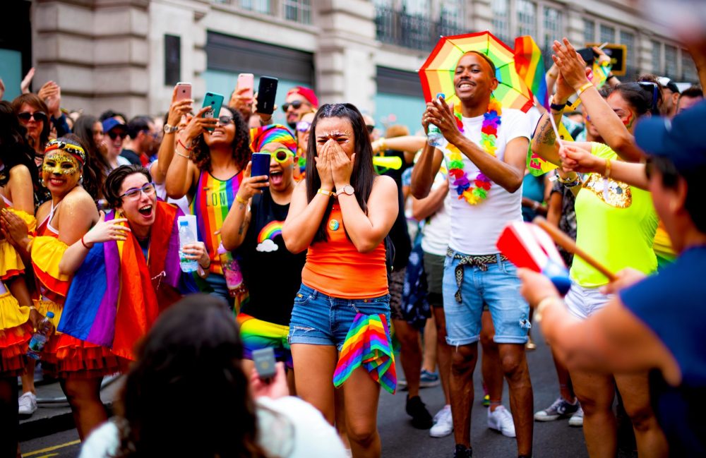 Overall Winner and Love Your Partner Winner_ Jamie Thistlethwaite - Proposal at London Pride 2019