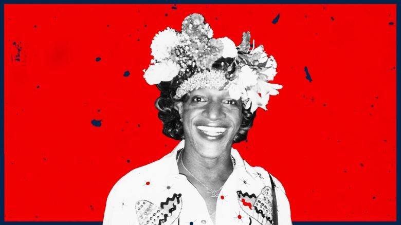 Martha P. Johnson, a black transgender drag