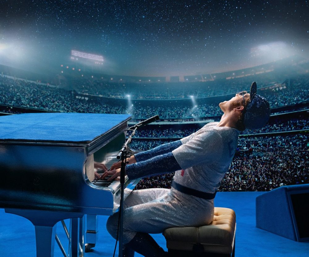 Taron Egerton in Rocketman as Elton John Taron Egerton in Rocketman as Elton John