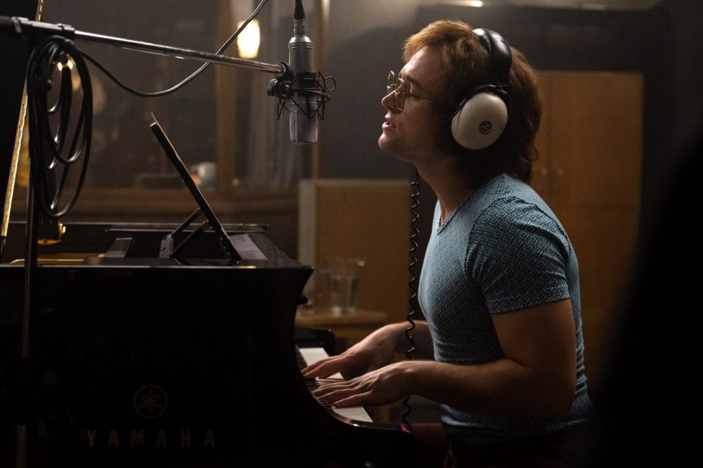 Taron Egerton in Rocketman as Elton John