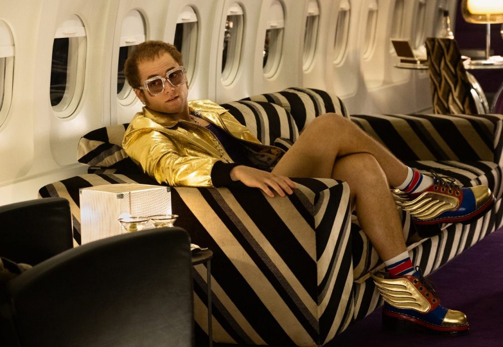 Taron Egerton in Rocketman as Elton John