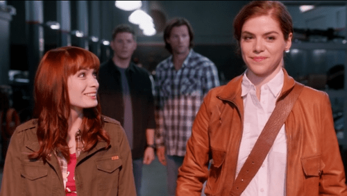 Felicia Day as Charlie on Supernatural