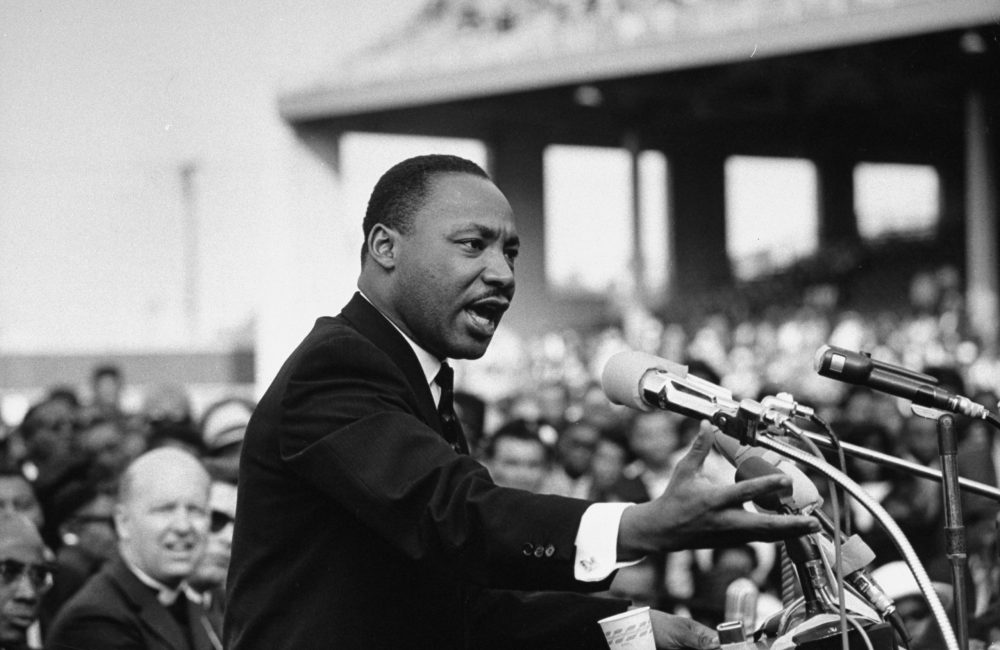 Rev. Dr. Martin Luther King Jr. speaking. (Photo by Julian Wasser/The LIFE Images Collection/Getty Images)