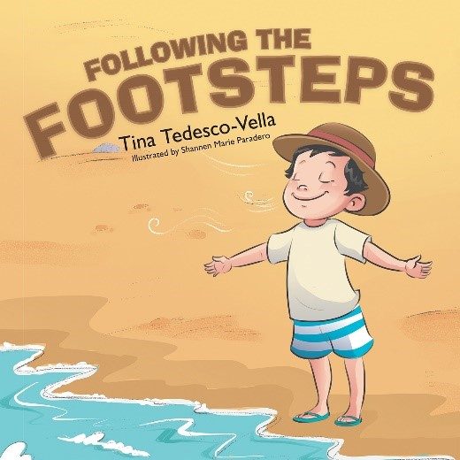 book cover of following the footsteps