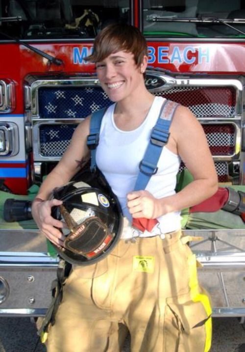 Firefighter Dani Campbell