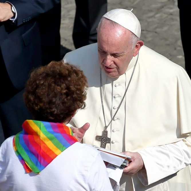 pope francis civil union