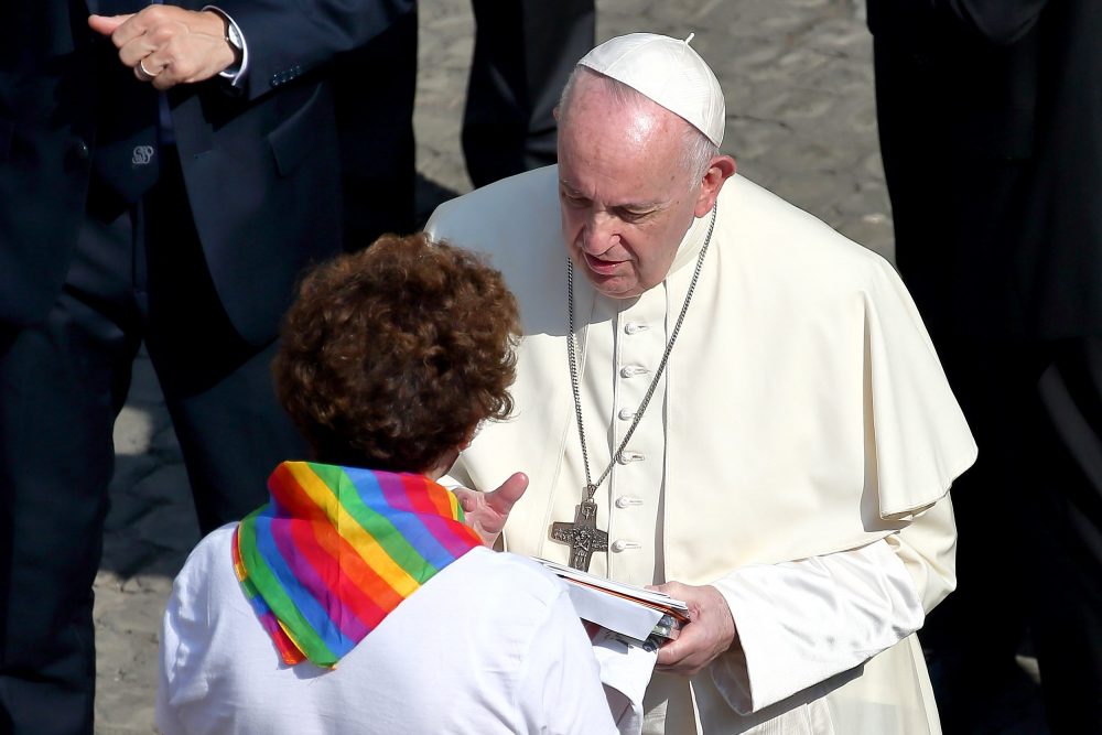 pope francis civil union