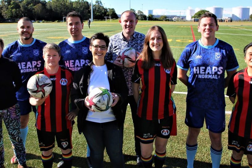 WorldPride, football 2023, tempe reserve3