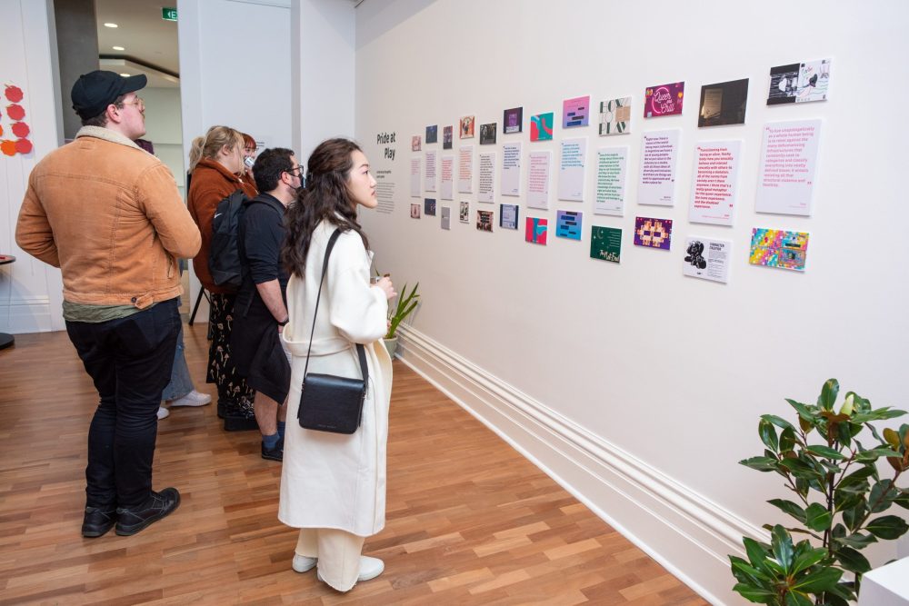 An LGBTIQA+ interactive gaming exhibition at the Carlisle Street Arts Space (CSAS) inside St Kilda Town Hall