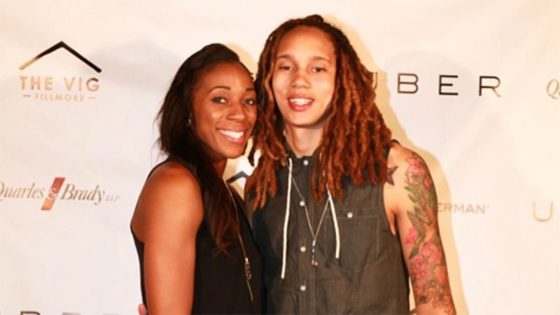 Glory Johnson and Brittney Griner
