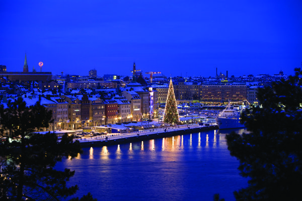 Stockholm during Christmas Season
