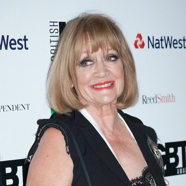 Amanda Barrie at the british LGBT Awards