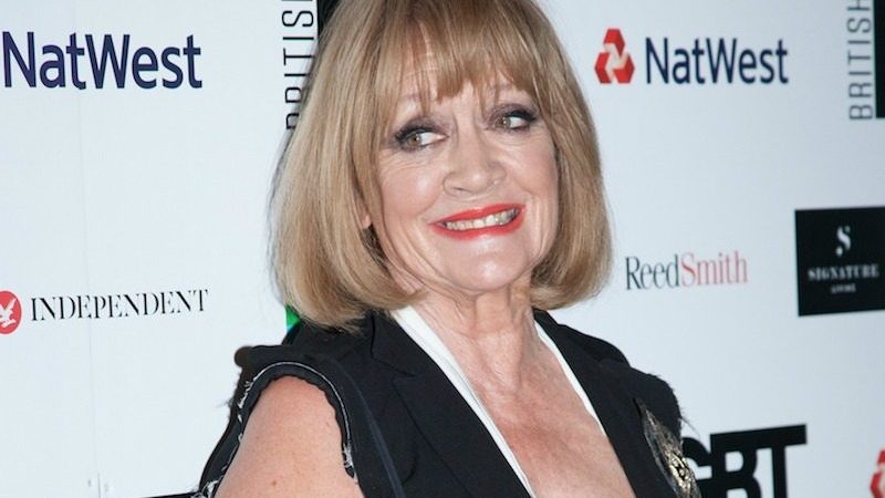 Amanda Barrie at the british LGBT Awards