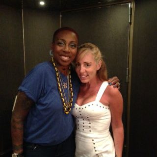 Gina Yashere with Jenny Block