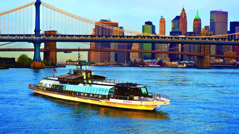 River cruise in New York City