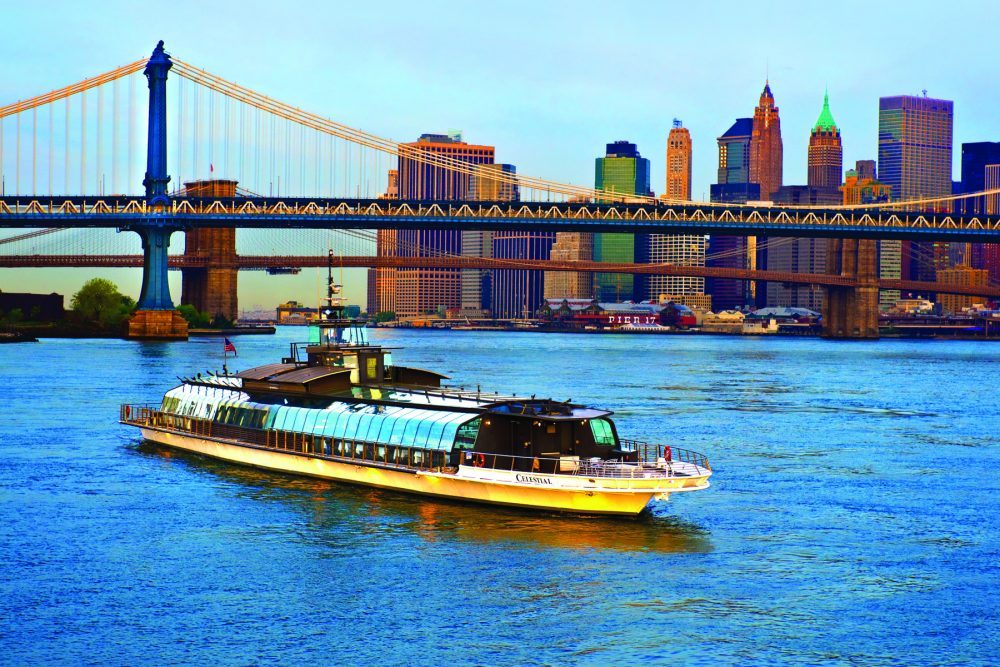 River cruise in New York City