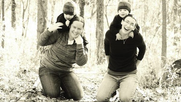 Lesbian couple Arrin Turnmire and Mary Robinett