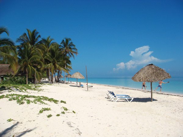 Beach in Cuba