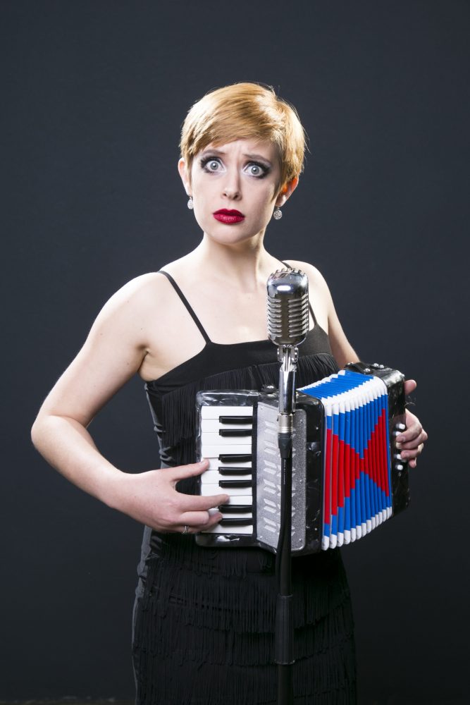 Claire Healy performs in Get A Real Job Claire Healy performs in Get A Real Job