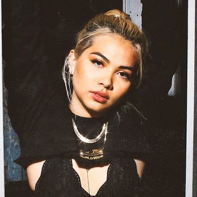 Hayley Kiyoko in black