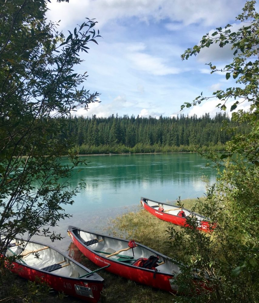 Canoing in Yukon