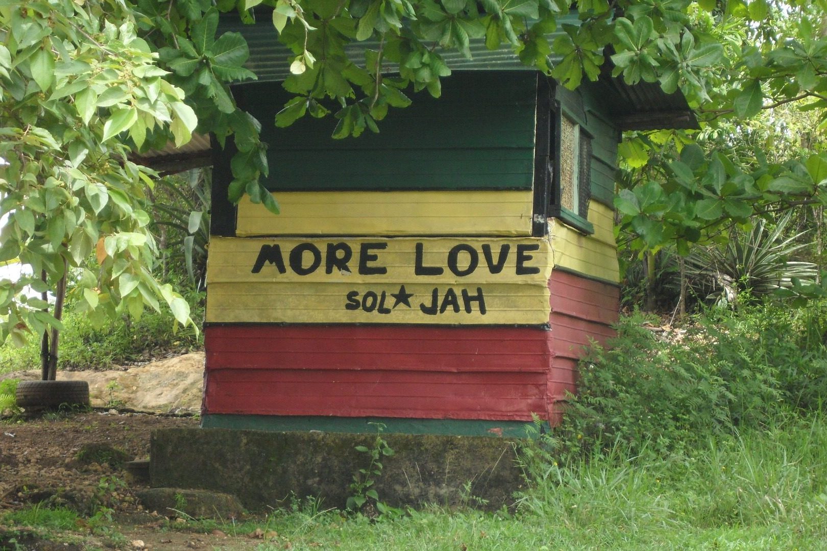 wooden house in Jamaica