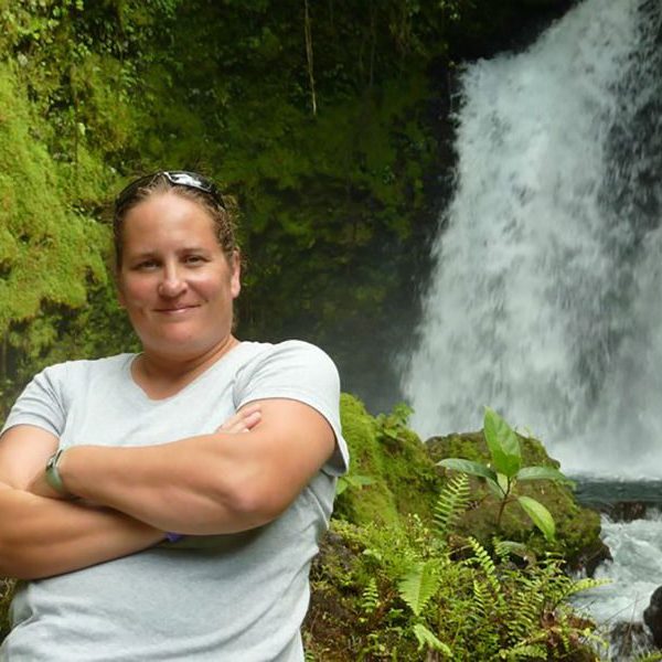 Laura at the Nauyaca Waterfalls